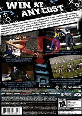 Blitz - The League box cover back